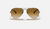AVIATOR GRADIENT Gunmetal + Light Brown Gradient 3025
