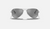 AVIATOR JUNIOR Silver + Grey Mirror 9506S