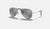 AVIATOR JUNIOR Silver + Grey Mirror 9506S