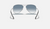 AVIATOR GRADIENT Silver + Light Blue Gradient 3025