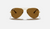 AVIATOR CLASSIC Gold + Brown Classic B-15 3025 Polarized