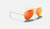 AVIATOR FLASH LENSES Gold + Orange Flash 3025