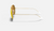 AVIATOR FLASH LENSES Gold + Orange Flash 3025