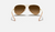 AVIATOR GRADIENT Gold + Brown Gradient 3025 Polarized