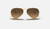 AVIATOR GRADIENT Gold + Brown Gradient 3025 Polarized