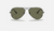 AVIATOR CLASSIC Black + Green Classic G-15 3025 Polarized