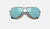 AVIATOR JUNIOR Black + Blue Mirror 9506S