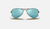 AVIATOR JUNIOR Black + Blue Mirror 9506S