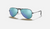 AVIATOR JUNIOR Black + Blue Mirror 9506S