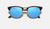 CLUBMASTER FLASH LENSES Tortoise + Blue Flash 3016