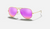 AVIATOR FLASH LENSES Gold + Cyclamen Flash 3025