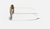 AVIATOR FLASH LENSES Gold + Silver Flash 3025 Polarized