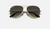 AVIATOR HAVANA COLLECTION Gold + Grey Gradient 3025