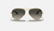 AVIATOR HAVANA COLLECTION Gold + Grey Gradient 3025