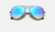 AVIATOR FLASH LENSES GRADIENT Black + Blue Gradient Flash 3025
