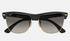 CLUBMASTER OVERSIZED Black + Grey Gradient 4175 Polarized