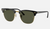CLUBMASTER CLASSIC LOW BRIDGE FIT Black + Green Classic G-15 3016F