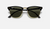 CLUBMASTER CLASSIC LOW BRIDGE FIT Black + Green Classic G-15 3016F
