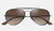 BLAZE AVIATOR Gunmetal + Brown Gradient 3584N