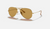 AVIATOR WASHED EVOLVE Gold + Brown Photochromic Evolve 3025