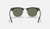 CLUBMASTER CLASSIC LOW BRIDGE FIT Black + Green Classic G-15 3016F Polarized