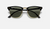 CLUBMASTER CLASSIC LOW BRIDGE FIT Black + Green Classic G-15 3016F Polarized