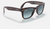 WAYFARER FOLDING GRADIENT Tortoise + Blue Gradient 4105