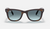 WAYFARER FOLDING GRADIENT Tortoise + Blue Gradient 4105