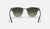 CLUBMASTER FLECK LOW BRIDGE FIT Spotted Grey and Green + Grey Gradient 3016F