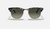 CLUBMASTER FLECK LOW BRIDGE FIT Spotted Grey and Green + Grey Gradient 3016F