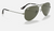 AVIATOR CLASSIC Green Metal + Green Classic G-15 3025