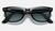 ORIGINAL WAYFARER BICOLOR Black + Blue Gradient 2140