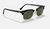 CLUBMASTER SQUARE LEGEND Shiny Black + Green Classic G-15 3916