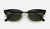 CLUBMASTER SQUARE LEGEND Shiny Black + Green Classic G-15 3916