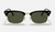 CLUBMASTER SQUARE LEGEND Shiny Black + Green Classic G-15 3916
