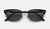 CLUBMASTER SQUARE Wrinkled Black + Dark Grey Classic 3916