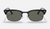 CLUBMASTER SQUARE Wrinkled Black + Dark Grey Classic 3916