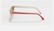 CLUBMASTER OVAL Wrinkled Red + Light Brown Gradient 3946