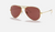 AVIATOR CLASSIC Gold + Violet Classic 3025 Polarized