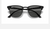 CLUBMASTER MARBLE Wrinkled Black + Dark Grey Classic 3016