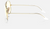 AVIATOR CLEAR EVOLVE Clear Photochromic + Shiny Gold 3025