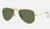 AVIATOR JUNIOR Shinny Gold + Green Classic G-15 9506S Polarized