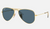 AVIATOR JUNIOR Shinny Gold + Blue Classic 9506S Polarized