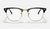 CLUBMASTER BLUE-LIGHT CLEAR Black 3016