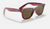 WAYFARER JUNIOR Striped Red + Brown Classic 9066S