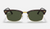 CLUBMASTER SQUARE LEGEND LOW BRIDGE FIT Mock Tortoise + Green Classic G-15 3916F