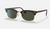 CLUBMASTER SQUARE LEGEND LOW BRIDGE FIT Mock Tortoise + Green Classic G-15 3916F