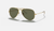 AVIATOR CLASSIC Gold + Green Classic G-15 3025 Polarized